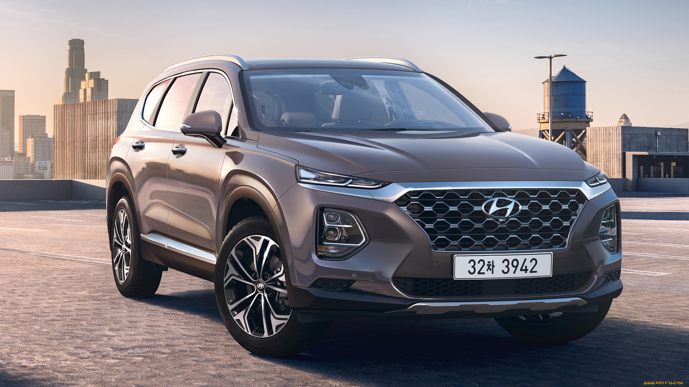 hyundai santa fe 2019, , hyundai, crossover, santa, fe, 2019